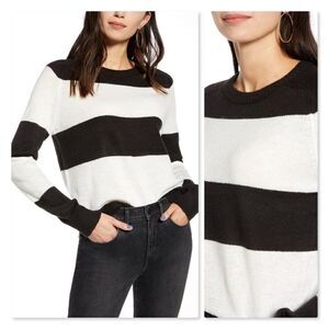 Treasure & Bond Wide Stripe Crewneck Sweater sz XL
